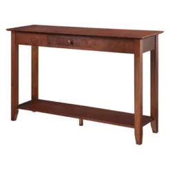 American Heritage Console Table With Drawer - Breighton Home -HOMCOM Shop GUEST 2a893449 812f 4922 aa81 47db17322376