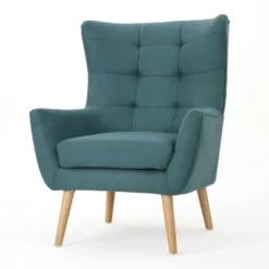 Tamsin Mid-Century Club Chair - Christopher Knight Home -HOMCOM Shop GUEST 2b2b815b 1240 4b47 a71a a2d173c580bd