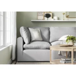 4pc Allandale Modular Sectional Sofa Set Gray - Threshold™ -HOMCOM Shop GUEST 2b87648c cf11 42f5 be6b cd44237e4794