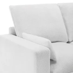 3 Seat Sofa With Removable Cushions And 2 Pillows, Teddy Fabric Upholstered Couch-ModernLuxe -HOMCOM Shop GUEST 2b9f6443 2845 401e aac7 5164cddb8638