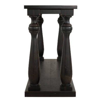 Mallacar Sofa Table Black - Signature Design By Ashley 6 Mallacar Sofa Table Black - Signature Design By Ashley - Image 4