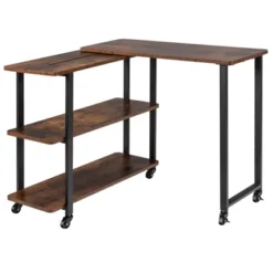 Tangkula Sofa Side Table W/Storage Shelves Mobile End Table Rolling Couch Table Desk For Living Room Bedroom 21 Tangkula Sofa Side Table W/Storage Shelves Mobile End Table Rolling Couch Table Desk For Living Room Bedroom -HOMCOM Shop GUEST 2d9ca722 e836 43b2 880e f68b6068afaf