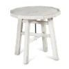 Paisley End Table Wood Alabaster - Steve Silver Co. -HOMCOM Shop GUEST 2e971531 6cb8 4c9e 8664 66478846b460