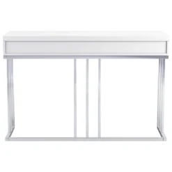 Dalya 2 Drawer Console Sofa Table White High Gloss/Chrome - Coaster 14 Dalya 2 Drawer Console Sofa Table White High Gloss/Chrome - Coaster -HOMCOM Shop GUEST 2f8dd274 aa50 49f4 801a 4d8e4c024879