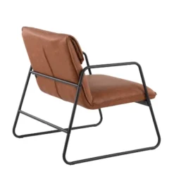Casper Armchair Leather/Steel Black/Camel Brown - LumiSource 11 Casper Armchair Leather/Steel Black/Camel Brown - LumiSource -HOMCOM Shop GUEST 30e24c8a 1fd5 4d5d af0c 0f0eeb95b0c2