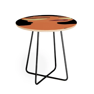 EELISE_NDRI Mean Greens Round Side Table - Deny Designs 6 EELISE_NDRI Mean Greens Round Side Table - Deny Designs - Image 4
