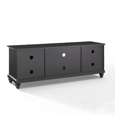 60" Cambridge Low Profile TV Stand For TVs Up To 65" Black - Crosley 9 60" Cambridge Low Profile TV Stand For TVs Up To 65" Black - Crosley - Image 7