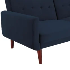 Fiore Modern Futon Faux Leather - Room & Joy -HOMCOM Shop GUEST 32b7efb9 773b 4cc3 bf90 c0605132b2b4