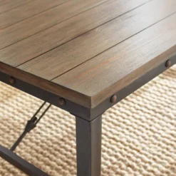 Jersey End Table Antique Oak - Steve Silver -HOMCOM Shop GUEST 339c9364 d183 42be b736 5f3f035a2505