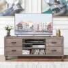 Costway TV Stand Entertainment Center Hold Up To 65'' TV With Storage Shelves & 4 Drawers -HOMCOM Shop GUEST 341df5e0 ffc3 4d18 8d9e 841fd2975b96