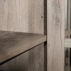 Avalene Modern Farmhouse 4 Door Glass Window Pane TV Stand For TVs Up To 65" - Saracina Home -HOMCOM Shop GUEST 36dbe6ae 1487 4b82 ab21 a9bb079274a6