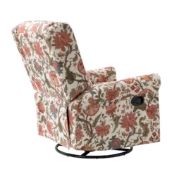 Franciscus Manual Swivel Transitional Glider Recliner With Nailhead Trims And Swivel Base | KARAT HOME 17 Franciscus Manual Swivel Transitional Glider Recliner With Nailhead Trims And Swivel Base | KARAT HOME -HOMCOM Shop GUEST 36f8da3e ecab 4a7f 90bc a935ee6b1cb6