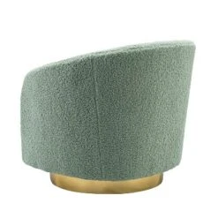 Pierfranco Wooden Upholstered Accent Barrel Chair Swivel Barrel Chair With Metal Base | ARTFUL LIVING DESIGN 16 Pierfranco Wooden Upholstered Accent Barrel Chair Swivel Barrel Chair With Metal Base | ARTFUL LIVING DESIGN -HOMCOM Shop GUEST 3793d86d 9b05 4d20 abda b27cf8150602