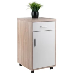 Kenner Mobile Storage Cabinet Wood - Winsome -HOMCOM Shop GUEST 38a2399f 1382 4da8 ac91 063315bf4356