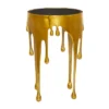 Contemporary Aluminum Melting Accent Table - Olivia & May -HOMCOM Shop GUEST 399f0989 220a 4fe5 a1c1 c1fb227a6cef