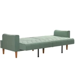 Stella Vintage Convertible Sofa Bed Futon - Mr. Kate -HOMCOM Shop GUEST 3b03b7aa 1d51 44f7 a902 7f3c1ffd6d48
