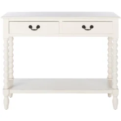 Athena 2 Drawer Console Table - Safavieh -HOMCOM Shop GUEST 3b556e1e f0ae 4c1f b8ab bb8e339be279