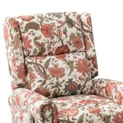 Franciscus Manual Swivel Transitional Glider Recliner With Nailhead Trims And Swivel Base | KARAT HOME 20 Franciscus Manual Swivel Transitional Glider Recliner With Nailhead Trims And Swivel Base | KARAT HOME -HOMCOM Shop GUEST 3bd66daa 1226 4a0d 8453 d8df6214191d
