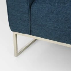 Canisbay Modern Sofa Navy Blue - Christopher Knight Home -HOMCOM Shop GUEST 3cc766bb e5b4 41f8 83bb c910337c3318