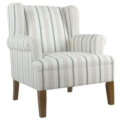 Emerson Rolled Arm Accent Chair - Homepop -HOMCOM Shop GUEST 3e0f05f8 e604 4ff0 894a cf26624832ef