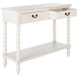 Athena 2 Drawer Console Table - Safavieh -HOMCOM Shop GUEST 404603d0 3e04 4d5b 8822 2cc9f706620f