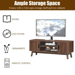 Costway 47" TV Stand Entertainment Media Center Console -HOMCOM Shop GUEST 405e7e7f ff0d 4e27 b9ba 56331023a411