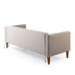 73" Pascal Sofa With USB Oatmeal - Zinus -HOMCOM Shop GUEST 408c68dc 40dd 4f88 a925 c06c9456fb55