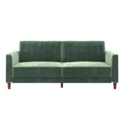 Pin Tufted Velvet Transitional Futon - Room & Joy -HOMCOM Shop GUEST 42558902 379d 4c73 83dd d53d828ec34f