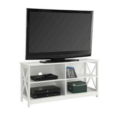 Oxford TV Stand For TVs Up To 46" White - Breighton Home 4 Oxford TV Stand For TVs Up To 46" White - Breighton Home - Image 2