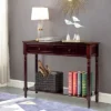 Costway Console Table Drawers Bottom Shelf Accent Sofa Entryway Hall Espresso -HOMCOM Shop GUEST 42e829cf da4f 4ac9 91e9 caeb197e3424
