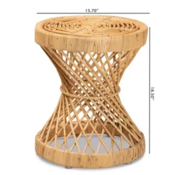 Seville Rattan End Table Natural - Bali & Pari 11 Seville Rattan End Table Natural - Bali & Pari -HOMCOM Shop GUEST 430397e9 4b6d 4029 bf3a 55a278cf67b8