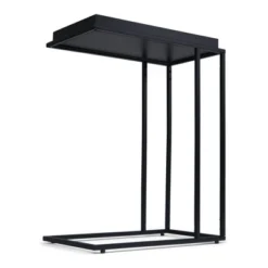 18" Morton Tray Top C Side Table Black - WyndenHall -HOMCOM Shop GUEST 4375059a 581f 430a aabe 592c381ff0ac