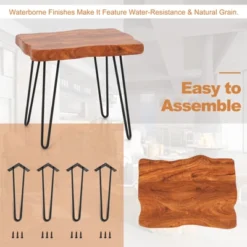 Costway Rectangular End Table Accent Side Reclaimed Teak Wood Plant Stand Patio Rustic 17 Costway Rectangular End Table Accent Side Reclaimed Teak Wood Plant Stand Patio Rustic -HOMCOM Shop GUEST 4412967d 9f04 4532 a8f2 832ca50eb5ea