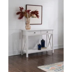 Davis Console Table - Linon -HOMCOM Shop GUEST 459e46a2 88d2 4297 b300 d5362d81e270