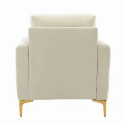 Iapygia Contemporary Tufted Wooden Upholstered Club Chair With Metal Legs For Bedroom And Living Room Club Chair | ARTFUL LIVING DESIGN 24 Iapygia Contemporary Tufted Wooden Upholstered Club Chair With Metal Legs For Bedroom And Living Room Club Chair | ARTFUL LIVING DESIGN -HOMCOM Shop GUEST 4684fe9f 8f17 4c4f 983f f7a788c50dd0