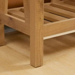 HOMCOM Farmhouse Console Table With Storage Shelf, Rustic Sofa Table With Anti-tipper For Living Room Furniture, Bedroom And Entryway -HOMCOM Shop GUEST 46c2680a 7594 4910 93bb e915b2f88861