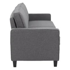 Georgia Fabric Three Seater SofaGray - CorLiving -HOMCOM Shop GUEST 47506949 996a 4f0c 9ba9 65887bfb85c3