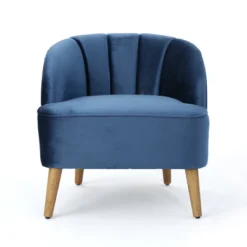 Amaia Modern New Velvet Club Chair - Christopher Knight Home -HOMCOM Shop GUEST 477ba65c 4889 4946 aaf3 a1e8f0196d61