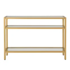 Camden 3 Tier Console Gold - Carolina Chair & Table