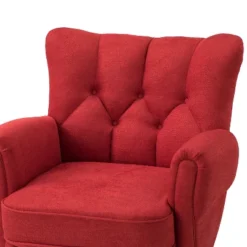 Dittmar Mid Century Club Chair With Wingback And Button-tufted Design | ARTFUL LIVING DESIGN -HOMCOM Shop GUEST 49cc935f b6f5 400b ade6 80b9d2ca1343
