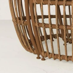 Topanga Club Chair With Ottoman - Blue/Brown - Opalhouse™ Designed With Jungalow™ -HOMCOM Shop GUEST 4aac9b48 90ae 4fc2 b7c3 86aeae4af47c