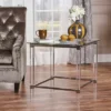 Orianna Square Side Table Clear - Christopher Knight Home -HOMCOM Shop GUEST 4b1a141e afc4 43b3 a348 17f2c4118f91
