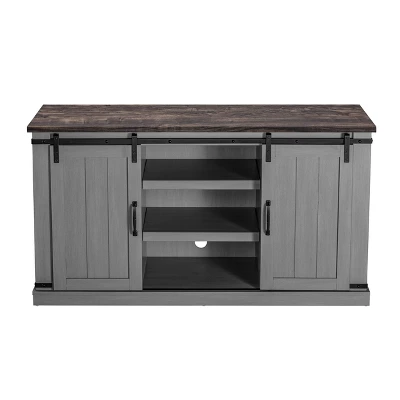 Sliding Doors TV Stand For TVs Up To 60" - Home Essentials 17 Sliding Doors TV Stand For TVs Up To 60" - Home Essentials - Image 15