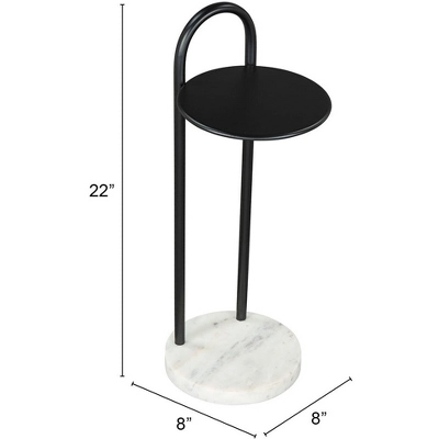 Panda Side Table Iron Black - ZM Home 9 Panda Side Table Iron Black - ZM Home - Image 7