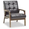 Mid-Century Masterpieces Club Chair Brown - Baxton Studio -HOMCOM Shop GUEST 4e3fcce8 1254 45ea 82b0 a1bdc8a419b5