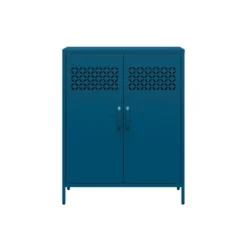 Annie Short Metal 2 Door Cabinet - Mr. Kate -HOMCOM Shop GUEST 4fb53dd7 f28b 41bb b4dd 2e70d7fac64f