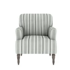Everlee Armchair With Gray Wash Legs - Handy Living -HOMCOM Shop GUEST 4fcd57d2 30eb 4173 8845 803f84be91e9