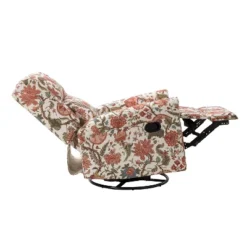 Franciscus Manual Swivel Transitional Glider Recliner With Nailhead Trims And Swivel Base | KARAT HOME 15 Franciscus Manual Swivel Transitional Glider Recliner With Nailhead Trims And Swivel Base | KARAT HOME -HOMCOM Shop GUEST 50b18c54 5c4f 4c9f 84d7 c354f464b0f4