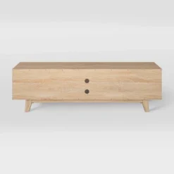 Fort Worth TV Stand For TVs Up To 68" White/Brown Wood Grain - CorLiving -HOMCOM Shop GUEST 51ddfa79 c2e9 4077 aedf 6eb8189eaed1