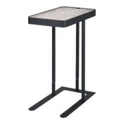 Callander Hidden Storage Height Adjustable Side Table - MiBasics -HOMCOM Shop GUEST 52b99aea f788 4767 9f12 6cdf9c0e5c57
